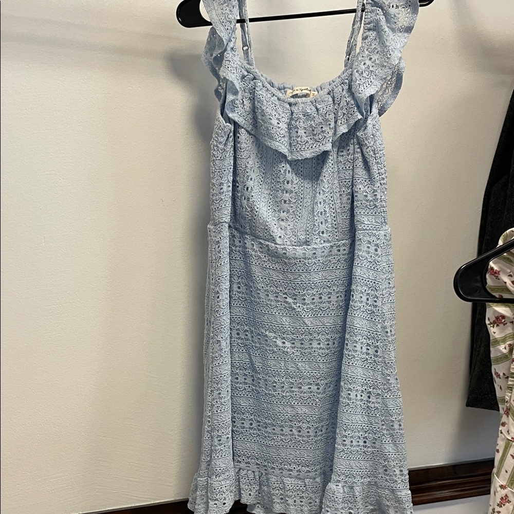 Blue Lace Dress